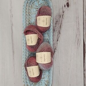 Rowan Tapestry 524 Yds Mauve Purple Self-Stripping Gradient Wool Blend Yarn NWT